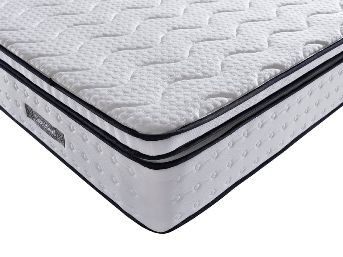 Roll Up Space 2000 Pocket Sprung Boxtop Mattress (35cm Depth) - Single