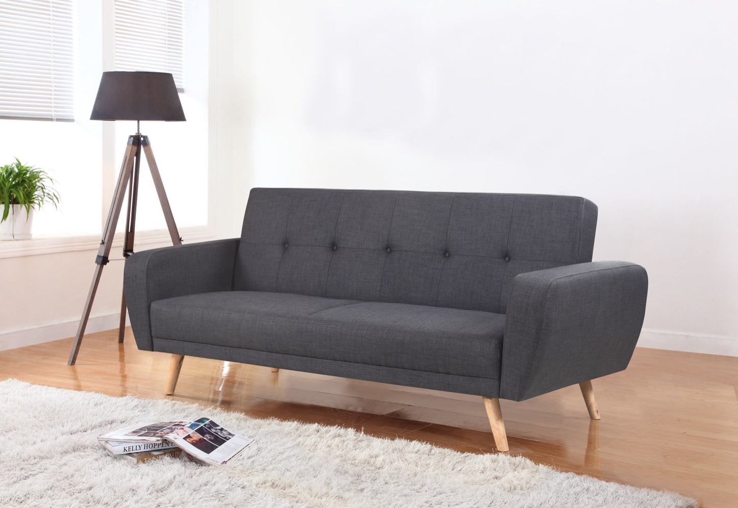 Florence Large Sofa Bed - Grey