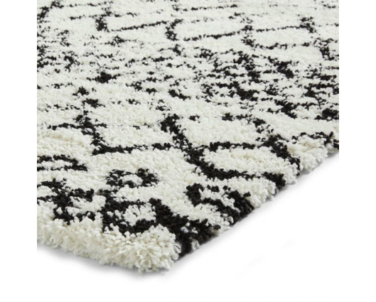 Scarlett White/Black - 160cm x 220cm