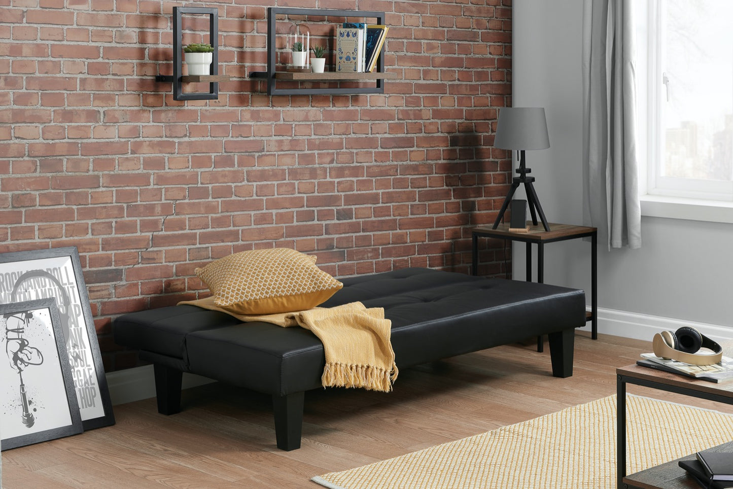 Frankie Sofa Bed - Black