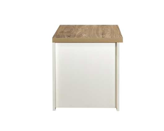 Harper 1 Drawer Lamp Table - Cream