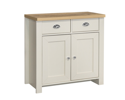 Harper 2 Door 2 Drawer Sideboard - Cream