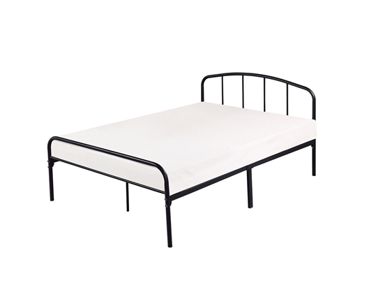 Malea Small Double Bed Black