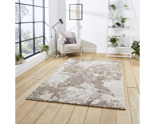 Fiona Beige/Silver - 120cm x 170cm