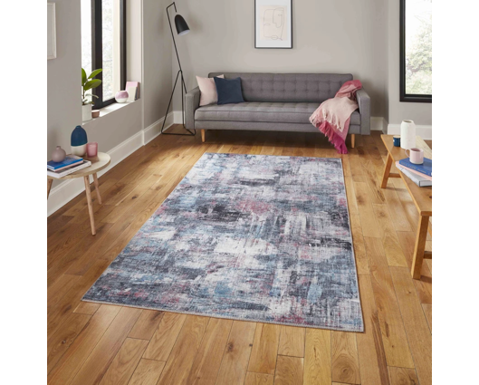 Raine Rug Pink/Blue- 120cm x 170cm