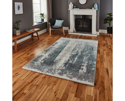 Bailee Rug Ivory/Blue- 120cm x 170cm