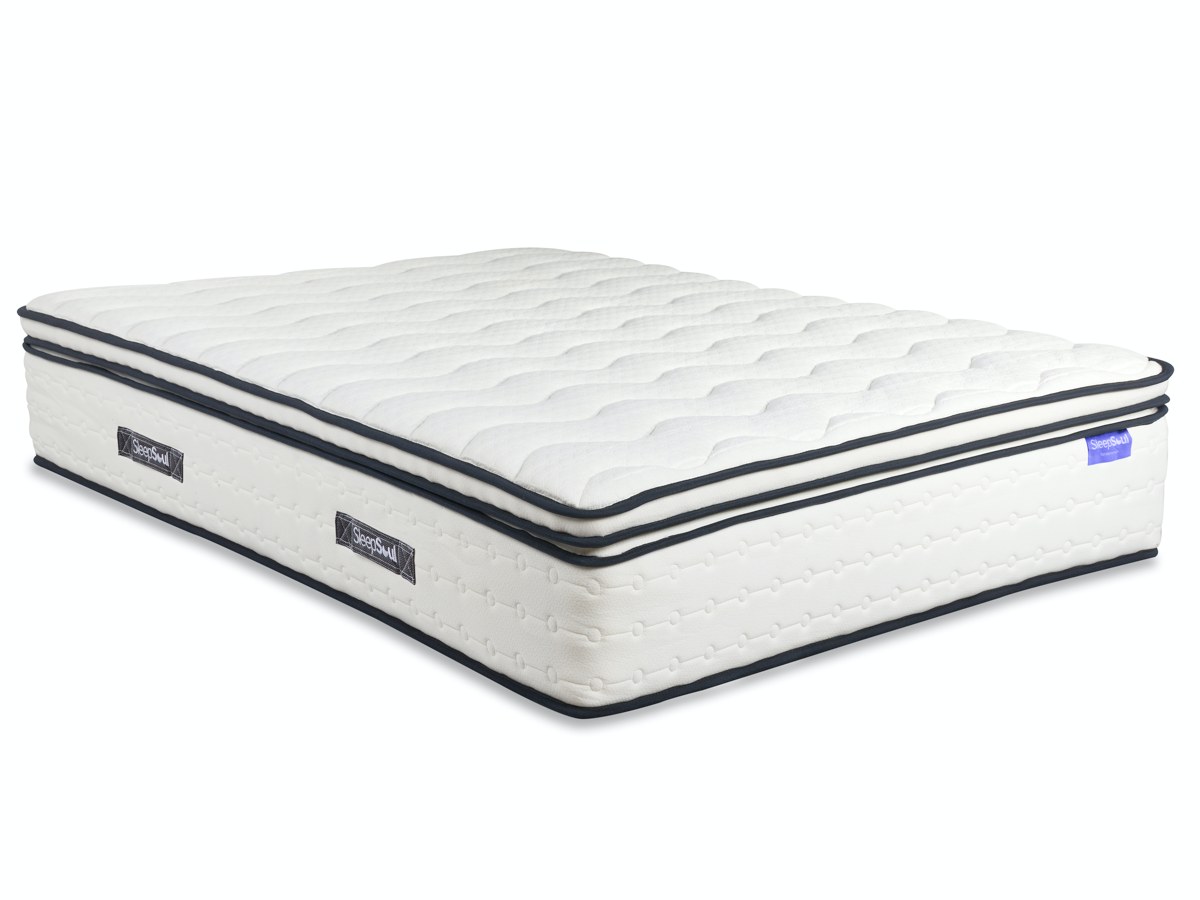 Roll Up Space 2000 Pocket Sprung Boxtop Mattress (35cm Depth) - Super King