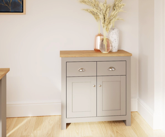 Lincoln 2 Door 2 Drawer Sideboard- Light Grey