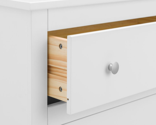 Cassini 4 Drawer Chest-White