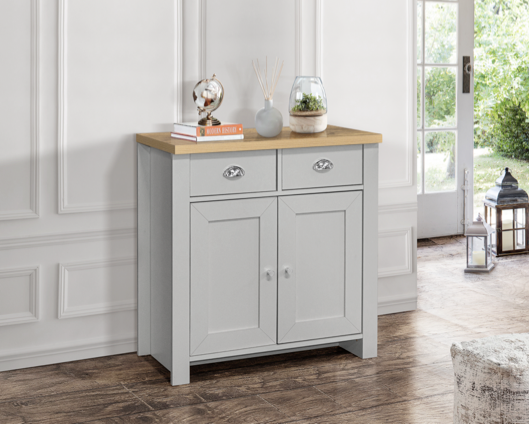 Harper 2 Door 2 Drawer Sideboard - Grey