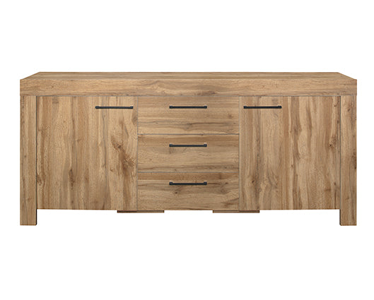 California 3 Drawer 2 Door Sideboard
