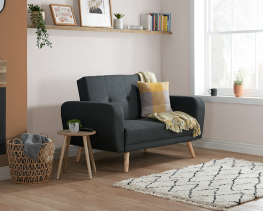 Florence Medium Sofa Bed - Grey