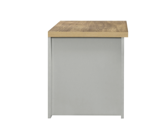 Harper 1 Drawer Lamp Table - Grey