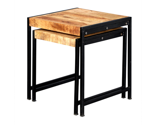 Cole Industrial Nest of 2 Tables
