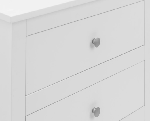 Cassini 6 Drawer Chest-White