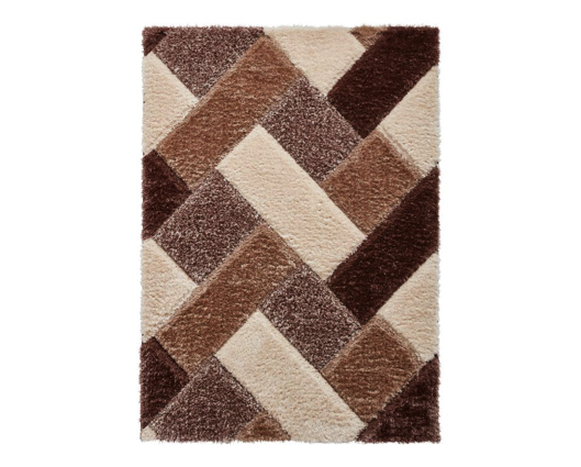 Oakley Beige/Brown - 160cm x 220cm