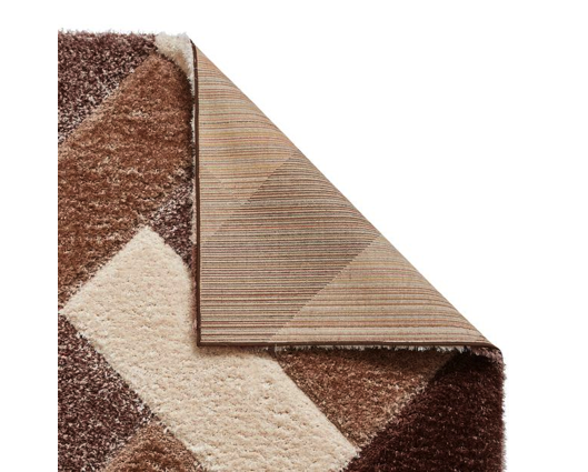 Oakley Beige/Brown - 80cm x 150cm