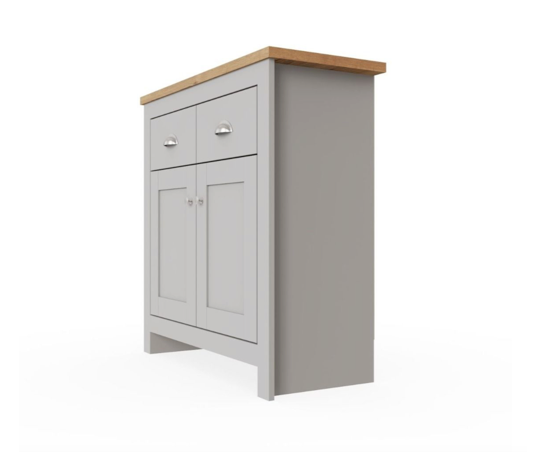 Lincoln 2 Door 2 Drawer Sideboard- Light Grey