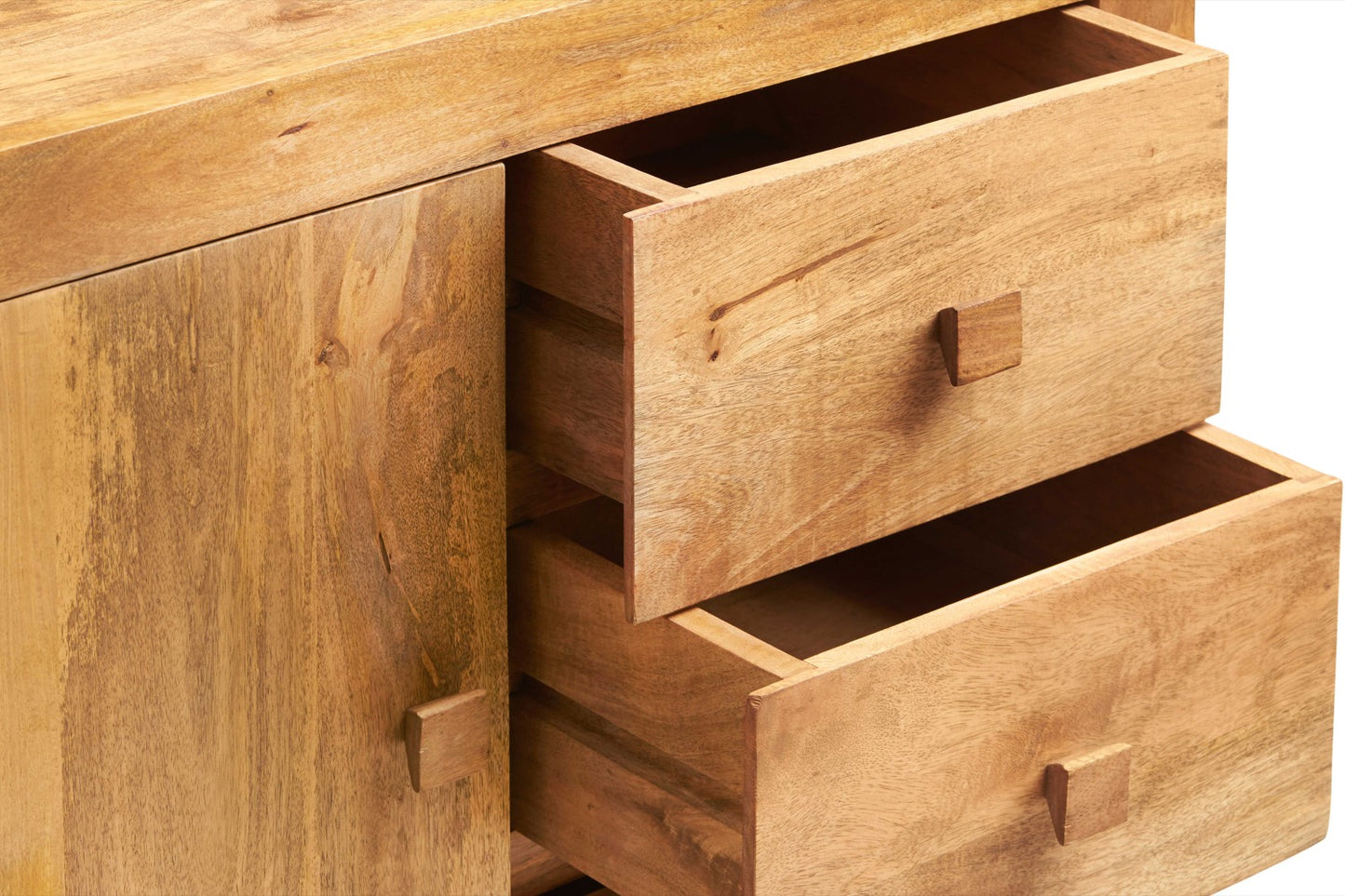 Sapeli Light 3 Drawer Sideboard