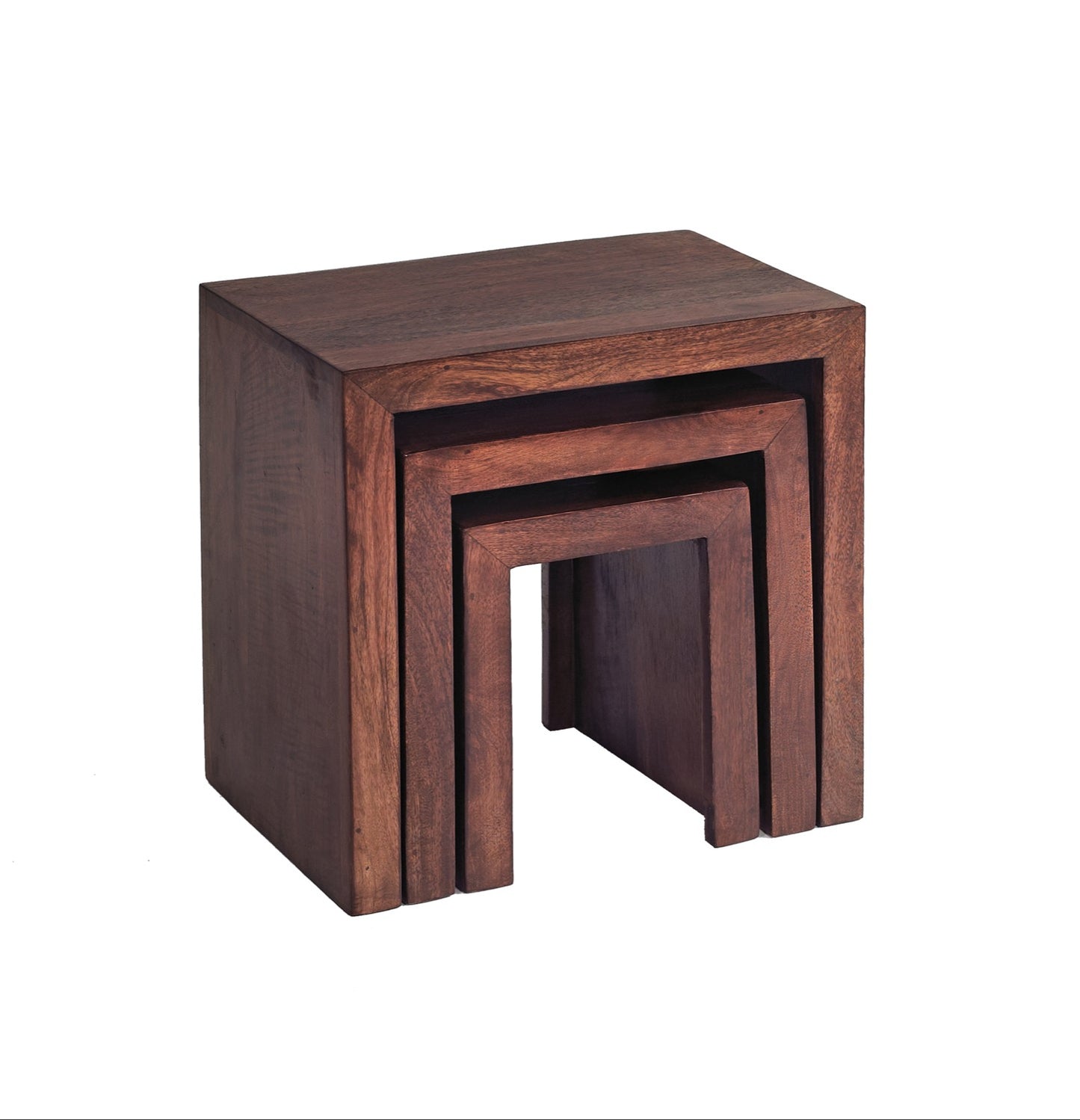 Sapeli Nest of 3 Tables