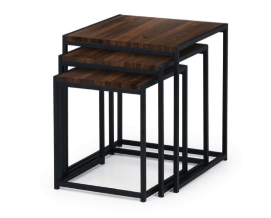 Heeze Nest of Tables-Walnut