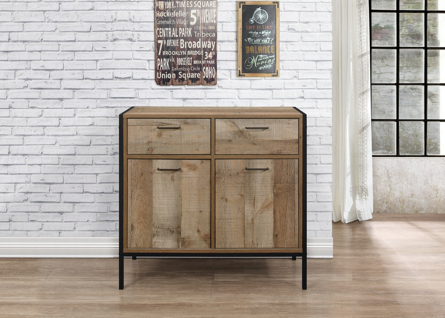 Downtown 2 Door 2 Drawer Sideboard