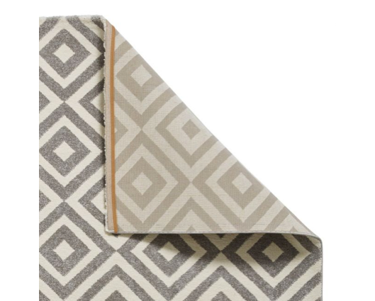 Gino Grey/White - 80cm x 150cm