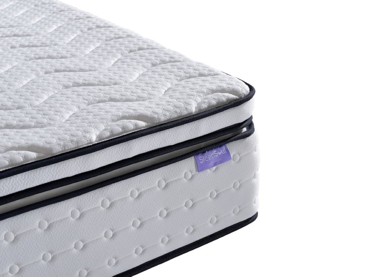 Roll Up Space 2000 Pocket Sprung Boxtop Mattress (35cm Depth) - Single