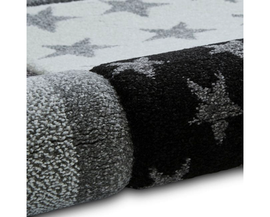 Patch Pattern Kids Rug - Grey - 120cm x 170cm