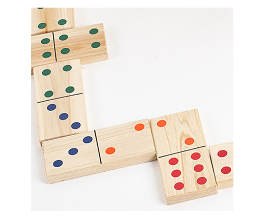 Giant Dominoes with Bag