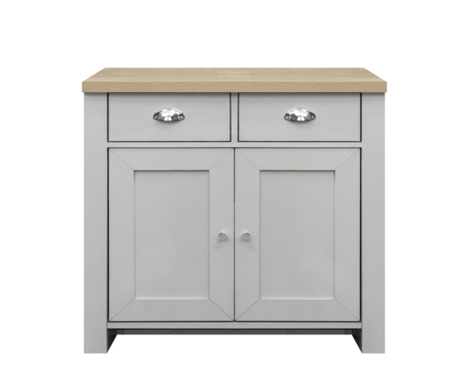 Harper 2 Door 2 Drawer Sideboard - Grey