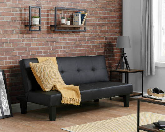 Frankie Sofa Bed - Black