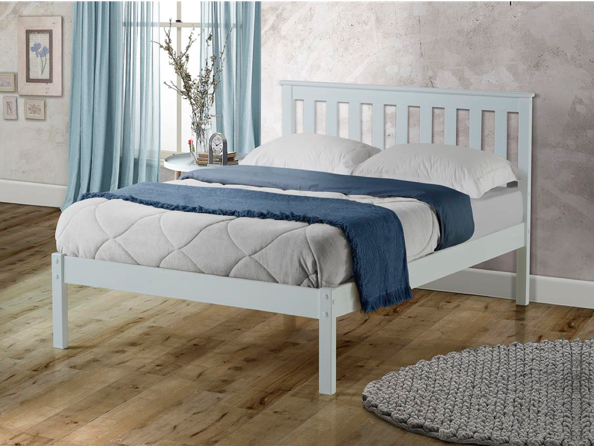 Desmond King Bed - White