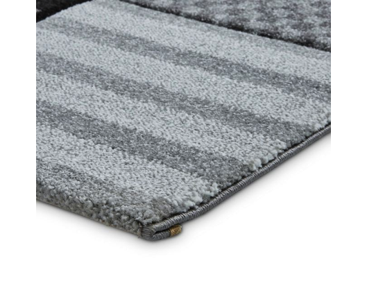 Patch Pattern Kids Rug - Grey - 120cm x 170cm