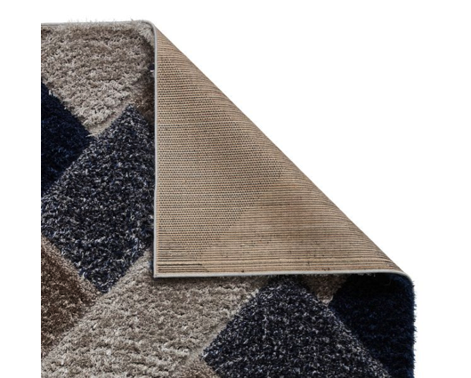 Oakley Grey/Navy - 80cm x 150cm