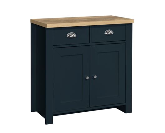 Harper 2 Door 2 Drawer Sideboard - Navy