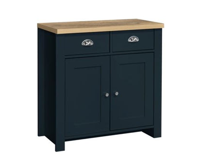 Harper 2 Door 2 Drawer Sideboard - Navy
