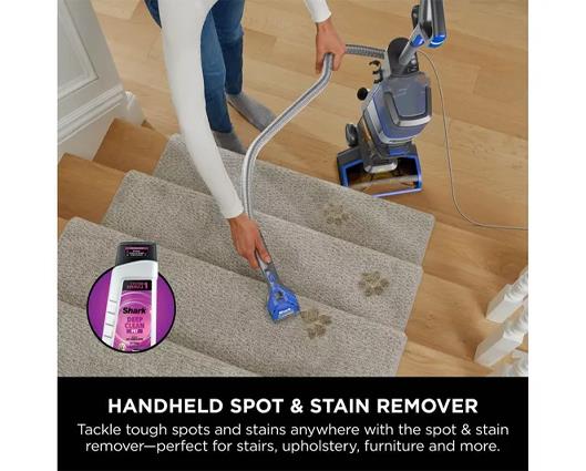 SHARK CarpetXpert HairPro Pet Upright Carpet Cleaner - Magenta