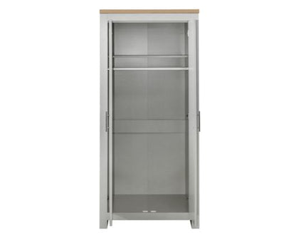 Harper 2 Door Wardrobe - Grey