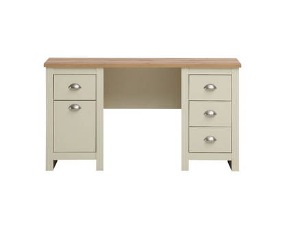 Lincoln 5 Drawer Desk