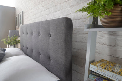 Ashbrook King Size Bed-Grey