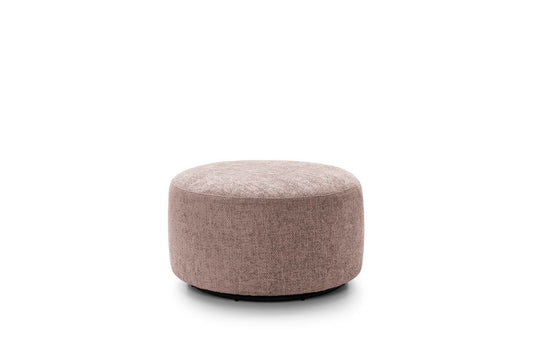 Iris Swivel Footstool - Woodrose