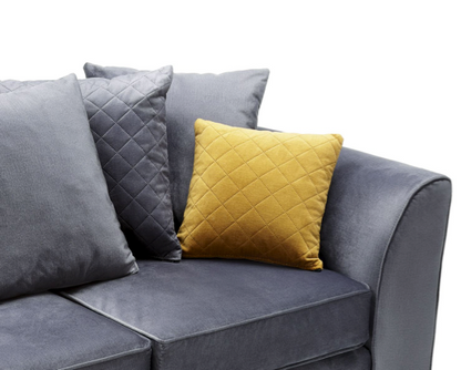 Chevelle 3 Seater Sofa - Dark Grey