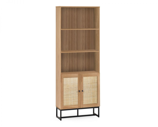 Petra Tall Bookcase- Oak