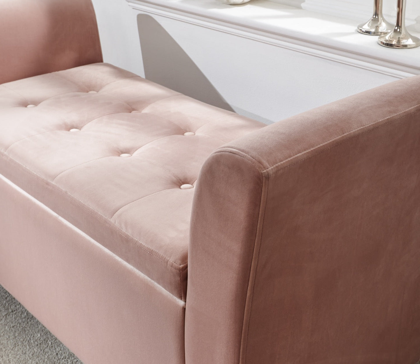 Glam Window Seat-Pink