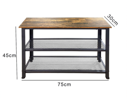 Beau Tall Coffee Table- Dark Oak
