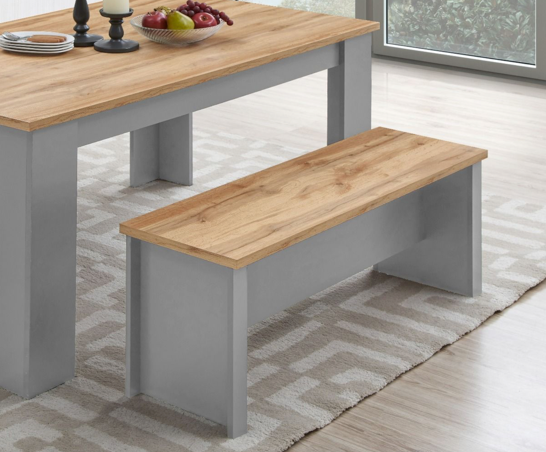 Lincoln Dining 150cm Set with 2 Benches & Stools