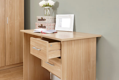 Princeton 2 Drawer Desk-Oak