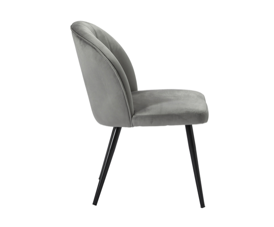 Octavia Dining Chair Grey (Pair)
