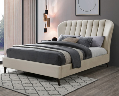 Eleanor King Bed - Warm Stone